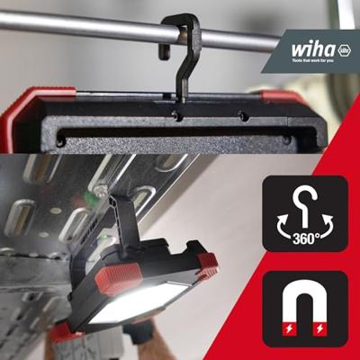 Wiha SB490FL01 Accubouwlamp 3000 lm