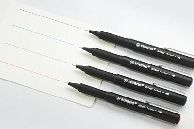STABILO dr!ver fineliner, fijne punt, zwart
