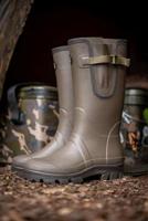 Fox Neoprene Lined Camo Khaki Rubber Boots 43 - thumbnail