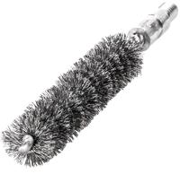 Lessmann Pijpborstel | lengte 115 mm d. 14 mm | RVS-staaldraad golvend | afzetsellengte 80 mm | 1 stuk - 500514 500514 - thumbnail