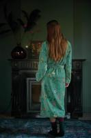 Pip Studio Pip Studio Les Fleurs Badjas - Groen XXL - thumbnail