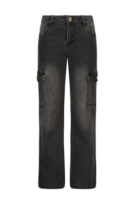 Like Flo Meisjes jeans broek - Fienne - Zwart