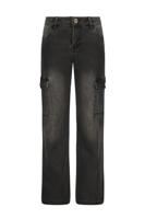 Like Flo Meisjes jeans broek - Fienne - Zwart - thumbnail
