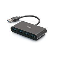 C2G 4-Port USB-A 3.0 Hub - SuperSpeed USB 5Gbps - thumbnail