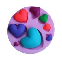 2 stuks DIY bakken cake schimmel liefde patroon fondant silicone Mold - thumbnail