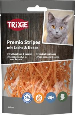 TRIXIE PREMIO STRIPES MET ZALM EN KOKOS