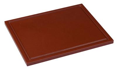 Interlux Snijplaat met sapgoot - 530x325x15mm - Bruin
Interlux Cutting Board with juice groove - 530x325x15mm - Brown