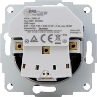 Enzo Kopp HK07 antraciet inbouw stopcontact | RA + USB +USB-C - 4623113 - thumbnail