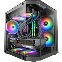 Mars Gaming MC-3TLITE Mini Tower Zwart - thumbnail