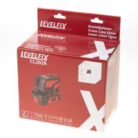Levelfix kruislijnlaser cl202r rood - thumbnail