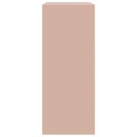 Hoge kast 67x39x95 cm staal roze - thumbnail