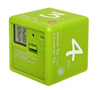 TFA Dostmann Tee-Timer Cube Timer Groen Digitaal - thumbnail