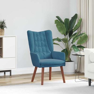 Fauteuil Blauw 63 x 67 x 94 cm Fluweel
