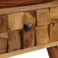 Salontafel 110x50x37 cm sheeshamhout met honing afwerking - thumbnail