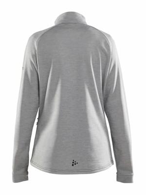 Craft 1912225 ADV Unify Hybrid Jacket W - Grey Melange/Black - L Craft 1912225 ADV Unify Hybrid Jacket W - Grey Melange/Black - L