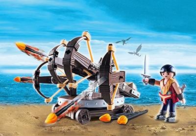 Playmobil® Dragons 9249 eret met viervoudige Ballista Playmobil® Dragons 9249 eret met viervoudige Ballista