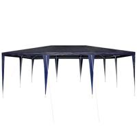 Partytent Blauw en Wit 600 x 400 x 266 cm Polyester en staal - thumbnail