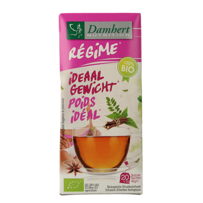 Tea time ideaal gewicht thee bio 20 Zakjes