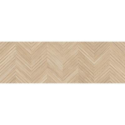 Wandtegel Larchwood Zig Alder 40x120 cm Beige Baldocer
