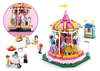 Sluban Carrousel (Girl's Dream) bouwstenen set