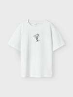 Name it zomer t-shirt S/S jongens - wit - Nkmhabo - thumbnail