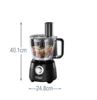 Russell Hobbs 24732-56 keukenmachine 600 W 1,5 l Zwart - thumbnail