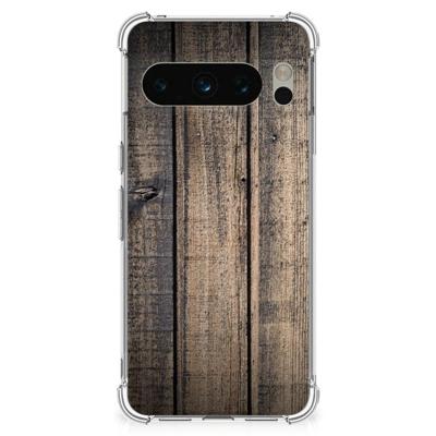 Google Pixel 8 Pro Stevig Telefoonhoesje Steigerhout Google Pixel 8 Pro Stevig Telefoonhoesje Steigerhout