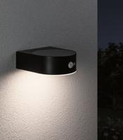 Paulmann 94570 Eileen Wandlamp op zonne-energie Energielabel: A (A - G) 5.5 W Warmwit Zwart - thumbnail