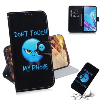 Woede patroon gekleurde tekening horizontale Flip lederen case voor ASUS Zenfone Max Pro (M1) ZB601KL met houder & card slots & portemonnee