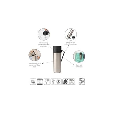 Brabantia make en take isoleerfles 0,5 liter Brabantia make en take isoleerfles 0,5 liter