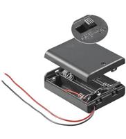 Goobay 12445 Batterijbox Aantal cellen: 3 AA (penlite) Kabel (l x b x h) 68.5 x 48 x 18.7 mm - thumbnail