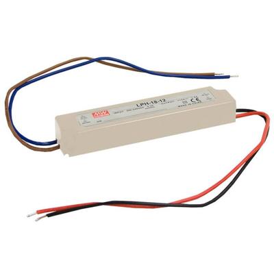 MEAN WELL LPH-18-12 LED-driver, LED-transformator Constante spanning, Constante stroomsterkte 18 W 0 - 1.5 A 12 V/DC Niet dimbaar, Overbelastingsbescherming 1 MEAN WELL LPH-18-12 LED-driver, LED-transformator Constante spanning, Constante stroomsterkte 18 W 0 - 1.5 A 12 V/DC Niet dimbaar, Overbelastingsbescherming 1