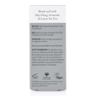 Tisserand Black pepper zwarte peper organic biologisch 9 Milliliter