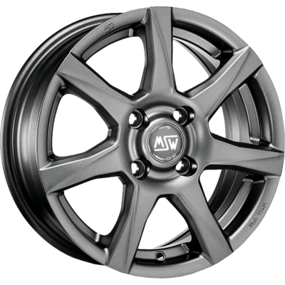 MSW 77 Mat donker antraciet