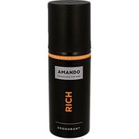 Amando Deodorant spray rich 150 Milliliter - thumbnail