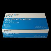 Hekaplast Hechtpleister textiel 5 x 2.5cm 12 Stuks - thumbnail