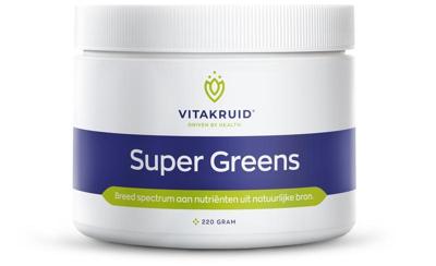 Vitakruid Super Greens 25 nutrienten oa probiotica & enzymen