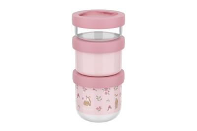 Mepal snackbox stack mio 3-delig fairy garden