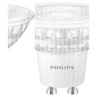 PHILIPS - LED Spot - CorePro 827 36D - GU10 Fitting - Dimbaar - 3W - Zeer Warm Wit 2700K | Vervangt 35W - thumbnail