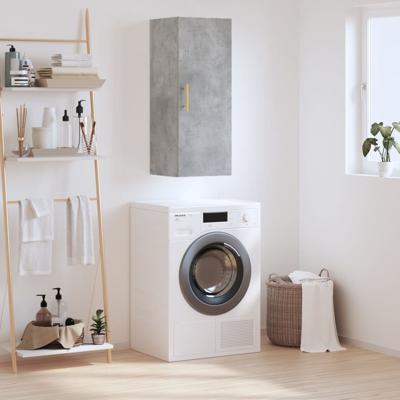 Hangkast 34,5x34x90 cm betongrijs Hangkast 34,5x34x90 cm betongrijs
