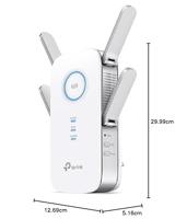 TP-Link RE655 bridge & repeater Netwerkrepeater 1733 Mbit/s Wit - thumbnail