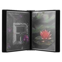 Wandelement Djois Flex-O-Frame premium A4 met 10-tassen zwart - thumbnail