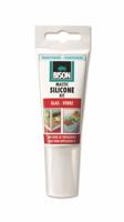 Siliconenkit Glas Transparant Tube 60 ml Bison - Bison - thumbnail