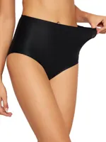 Naadloze taille slip - Soft Strech - High waist brief XL/4XL - Grote maten vrouwen hoge slip - thumbnail
