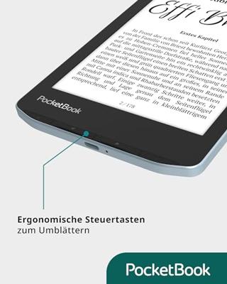 PocketBook Verse - Bright Blue DACH-Version e-book reader Lichtblauw PocketBook Verse - Bright Blue DACH-Version e-book reader Lichtblauw