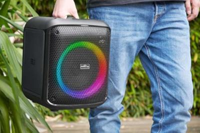 BIGBEN PARTYBTHPMAX - Draadloze lichtluidspreker - Bluetooth 5.3 - 200W - USB, SD, Aux-In - Bedrade microfoon (ideaal Karaoke) BIGBEN PARTYBTHPMAX - Draadloze lichtluidspreker - Bluetooth 5.3 - 200W - USB, SD, Aux-In - Bedrade microfoon (ideaal Karaoke)