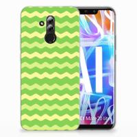 Huawei Mate 20 Lite | TPU bumper | Waves Green - thumbnail