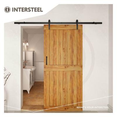 Intersteel schuifdeursysteem - Basic - mat zwart - 2 meter Intersteel schuifdeursysteem - Basic - mat zwart - 2 meter