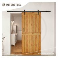 Intersteel schuifdeursysteem - Basic - mat zwart - 2 meter - thumbnail