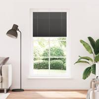 Pliss rolgordijn 105x200cm stofbreedte 104,4cm polyester zwart - thumbnail